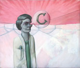 CU / CU  - Acryl en olieverf op doek 114 x 135 cm  &euro;3.735,-