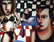 Prins Claus / Prince Claus (1998)  - Acryl en olieverf op doek 120 x 160 cm  &euro;4.200,-